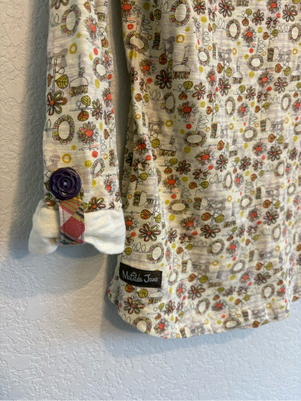 Matilda Jane Girls Long Sleeve Top Bundle Sizes 6 & 8 - Picture 8 of 16
